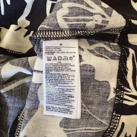 GAP Black and White Strap Sundress - Picture 5 of 6